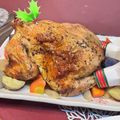 ♡ひな祭り♡'s cooksnap of when they made 我が家のスタッフドチキン.