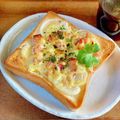 いなばっくす☆'s cooksnap of when they made 新玉ねぎとベーコン☆トースト.
