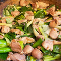 kayosanta's cooksnap of when they made 砂肝と九条ネギの炒め物.