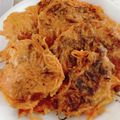 mami♪123's cooksnap of when they made 離乳食つかみ食べ・大人用にも人参ガレット.
