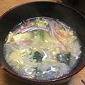 北京パンダ's cooksnap of when they made ホーレン草とカニカマの春雨スープ.