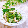 Satoco❋'s cooksnap of when they made ささみと明太子の大葉マヨ和え.