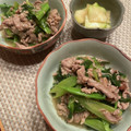 烏龍茶梅's cooksnap of when they made ザーサイ（生）の　肉炒め.