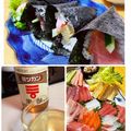 ありみりん♡'s cooksnap of when they made 豪華バラエティー手巻き寿司.
