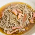 ♡マッキークッキング's cooksnap of when they made 【鴨だし蕎麦】合鴨スモーク切れ端で〜.