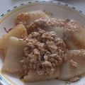 きらり流れ星's cooksnap of when they made 大根あんかけ鶏そぼろ.