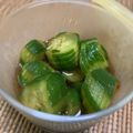 okapi☆☆'s cooksnap of when they made 切り方～胡瓜の蛇腹切り～.
