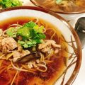 papikun's cooksnap of when they made ほんのり甘い【豚葱南蛮蕎麦】年越し蕎麦も.