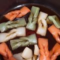 pomamai's cooksnap of when they made こんにゃくのお煮しめ.