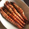 さやっ's cooksnap of when they made 有頭エビの簡単塩焼き（１本９８円ぐらい）.