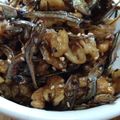 yukiーriri's cooksnap of when they made おせちに簡単〜！食べれる煮干しで田作り.
