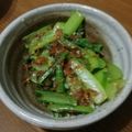 ramieru's cooksnap of when they made 時短簡単！小松菜とあみえびの和物.