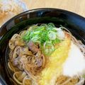mama・×・'s cooksnap of when they made 【牛と牛蒡の山かけ蕎麦】年越し蕎麦にも.