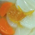 ぐりこ♪♪♪'s cooksnap of when they made ふろふき大根にレンジ1分柚子香るゆず味噌.