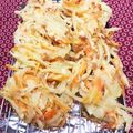 ひかたわ's cooksnap of when they made ★失敗なし　海老のジャンボかき揚げ.