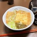 居酒屋まるみ's cooksnap of when they made レンジで簡単うどんのおアゲさん☆.