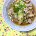 ふたごゆき's cooksnap of when they made 豚ねぎ蕎麦.