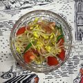 yokon☆'s cooksnap of when they made 糸寒天とモヤシ、豆苗の茹でサラダ風☆.