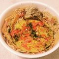 私市ビッキーズ津門巳's cooksnap of when they made “カップ 天ぷらそば乾燥野菜入り”.