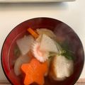 まいたけさん↑'s cooksnap of when they made 白だしで料亭風★簡単お雑煮.