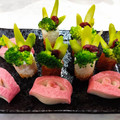 アイクス's cooksnap of when they made お節にオススメ！ちくわで門松の作り方.