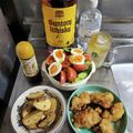 ebipeco's cooksnap of when they made ＊むね肉で！やわらかカレーから揚げ＊.