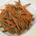 しゅんなつき's cooksnap of when they made 我が家のきんぴらごぼう.