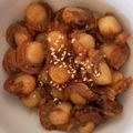 くむちん's cooksnap of when they made ベビーホタテの照り焼き 蒲焼きのたれで！.