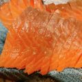 こんこんこんのん's cooksnap of when they made ☺簡単燻製♪自家製スモークサーモン☺.