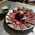 たっつぁん焚き火好き's cooksnap of when they made キャンプに！簡単、牛のタタキ.