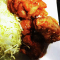 ゆずぽん。。's cooksnap of when they made 唐揚げ朝鮮漬の素に和えて.