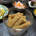 クック0THS6P☆'s cooksnap of when they made 簡単おせち♡たたきごぼう.
