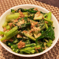 肋骨痛〜い's cooksnap of when they made かぶの葉とツナの甘辛炒め.