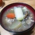 むさしろー's cooksnap of when they made 芋煮汁 ～ 会津地方の芋煮 ～.