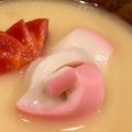 きょうももぐもぐ's cooksnap of when they made お正月にかまぼこの飾り切り　結び.