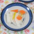 mmameco's cooksnap of when they made ほしるん流☆大根の甘酢漬け♪ゆず風味.