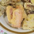 mmameco's cooksnap of when they made 魚肉ソーセージの天ぷら.