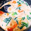 mayurich's cooksnap of when they made ルウ不要☆簡単濃厚チーズクリームシチュー.