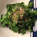 ベティ３'s cooksnap of when they made 大根の葉と塩昆布炒め　簡単.
