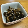 ティファニーに朝食を's cooksnap of when they made 麺つゆの出汁がらで昆布とかつおの佃煮.