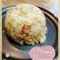 海理ママ's cooksnap of when they made 簡単♡鶏ガラでチャーハン.