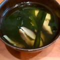 ⭐喜三郎⭐'s cooksnap of when they made ワカメ、豆腐、椎茸の簡単澄まし汁.