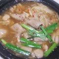 きらり流れ星's cooksnap of when they made たっぷりキャベツのもつ鍋風.