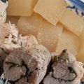 NEKOほっぺ's cooksnap of when they made チキンロールと大根のひんやり煮物.