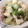 ベティ３'s cooksnap of when they made 白菜とくずし豆腐のあんかけ丼.