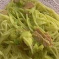 Lue♡'s cooksnap of when they made リュウジさんのアボカドカルボナーラ.