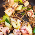 サンタJr's cooksnap of when they made イカ一夜干し＆長ネギのバター炒め.