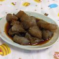 赤い電話's cooksnap of when they made 甘辛こんにゃく煮.