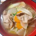 なたでここ23's cooksnap of when they made ほんのり甘い【豚葱南蛮蕎麦】年越し蕎麦も.