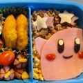 ♡ちこちゃん♡'s cooksnap of when they made 超簡単キャラ弁　星のカービィ☆.